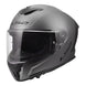 LS2 FF820 Rapid III Solid Helmet - Matte Titanium