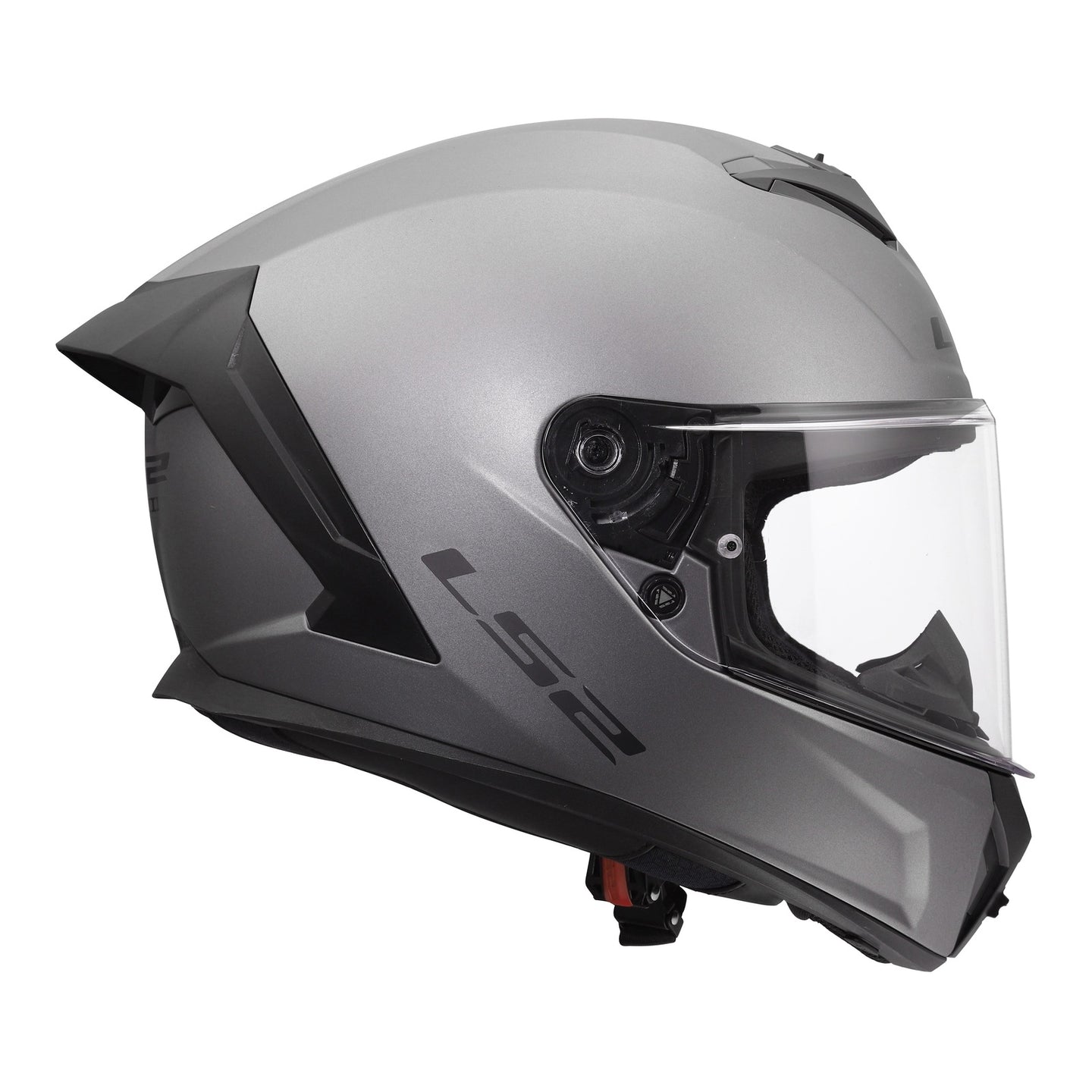 LS2 FF820 Rapid III Solid Helmet - Matte Titanium