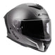 LS2 FF820 Rapid III Solid Helmet - Matte Titanium