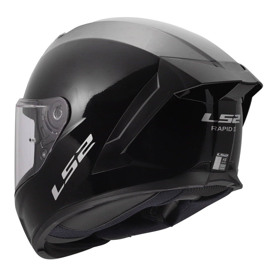 LS2 FF820 Rapid III Solid Helmet - Gloss Black
