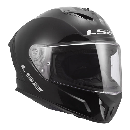 LS2 FF820 Rapid III Solid Helmet - Gloss Black