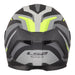 LS2 FF820 Rapid III Hyper Helmet - Black / Hi-Vis Yellow