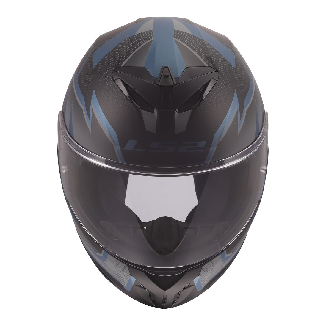 LS2 FF820 Rapid III Xtrem Helmet - Black / Blue Petrol