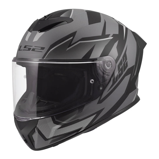 LS2 FF820 Rapid III Xtrem Helmet - Black / Grey