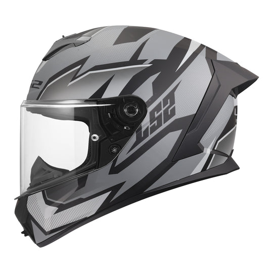 LS2 FF820 Rapid III Xtrem Helmet - Black / Grey