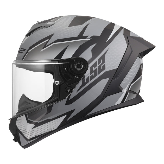 LS2 FF820 Rapid III Xtrem Helmet - Black / Grey