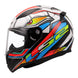 LS2 FF353 Rapid II XDron - White / Hi-Vis Orange / Blue