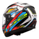 LS2 FF353 Rapid II XDron - White / Hi-Vis Orange / Blue