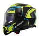 LS2 FF800 Storm II Tracker Helmet - Black / Hi-Vis Yellow 06