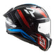 LS2 FF805C Thunder Carbon Supra Helmet - Red / Blue