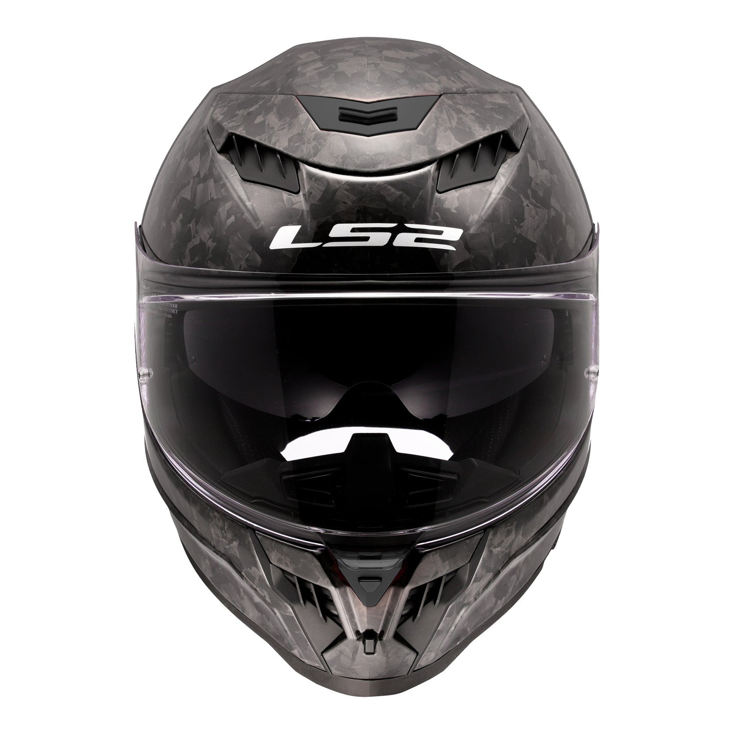 LS2 FF807 Dragon Forged Helmet - Gloss Carbon 06