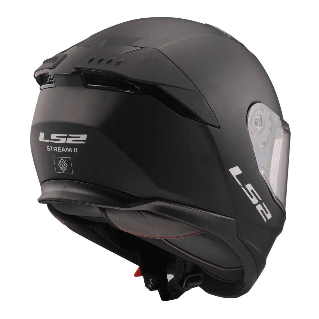 LS2 FF808 Stream II Helmets - Matte Black 06