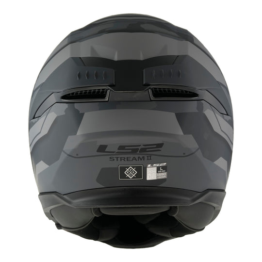 LS2 FF808 Stream II Shadow - Matte Titanium / Grey
