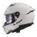 LS2 FF808 Stream II Helmets - White 06