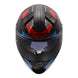 LS2 FF811 Vector II Carbon Savage Helmets - White / Blue / Red