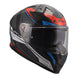 LS2 FF811 Vector II Carbon Savage Helmets - White / Blue / Red