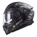LS2 FF811 Vector II Tropical Helmet - Black / White