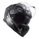 LS2 FF811 Vector II Tropical Helmet - Black / White
