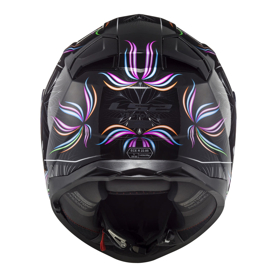 LS2 FF811 Vector II Tropical Helmet - Black / White