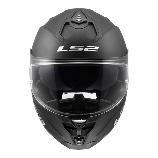 LS2 FF817 Challenger II Solid Helmet - Matte Black