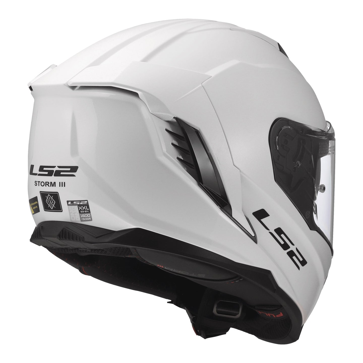 LS2 FF818 Storm III Helmet - Gloss White