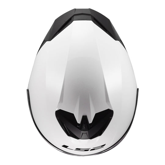LS2 FF820 Rapid III Solid Helmet - Gloss White