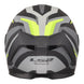 LS2 FF820 Rapid III Hyper Helmet - Black / Hi-Vis Yellow