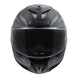 LS2 FF820 Rapid III Xtrem Helmet - Black / Blue Petrol