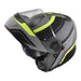 LS2 FF908 Strobe II Monza Flip Front Helmets - Matte Black / Hi-Vis Yellow 06