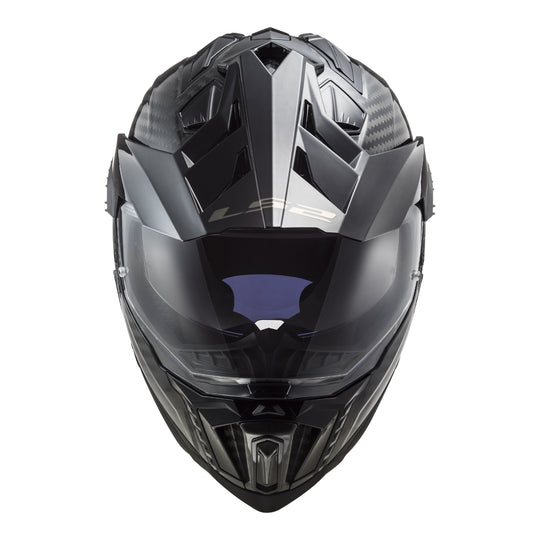 LS2 MX701 Explorer Carbon Solid - Gloss Carbon
