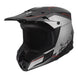 LS2 MX706 COZ Arched Helmet - Black / Silver / Titanium 06