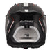 LS2 MX706 COZ Arched Helmet - Black / Silver / Titanium 06