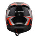 LS2 MX706 COZ Frontier II Helmet - Red / Black / Titanium 06