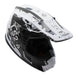 LS2 MX706 COZ Hyde Helmet - Black / White