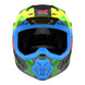 LS2 MX706J COZ Junior Helmet - Chromatic Black / Hi-Vis Pink 06
