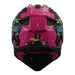 LS2 MX708 Fast II Gorilla Helmet - Purple / Hi-Vis Yellow 06