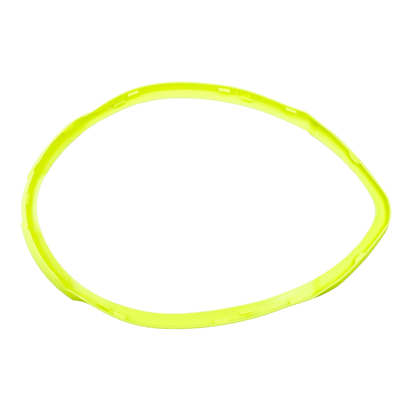 LS2 MX437 Fast Evo Bezel Down Hi-Viz Yellow (2XS-S)