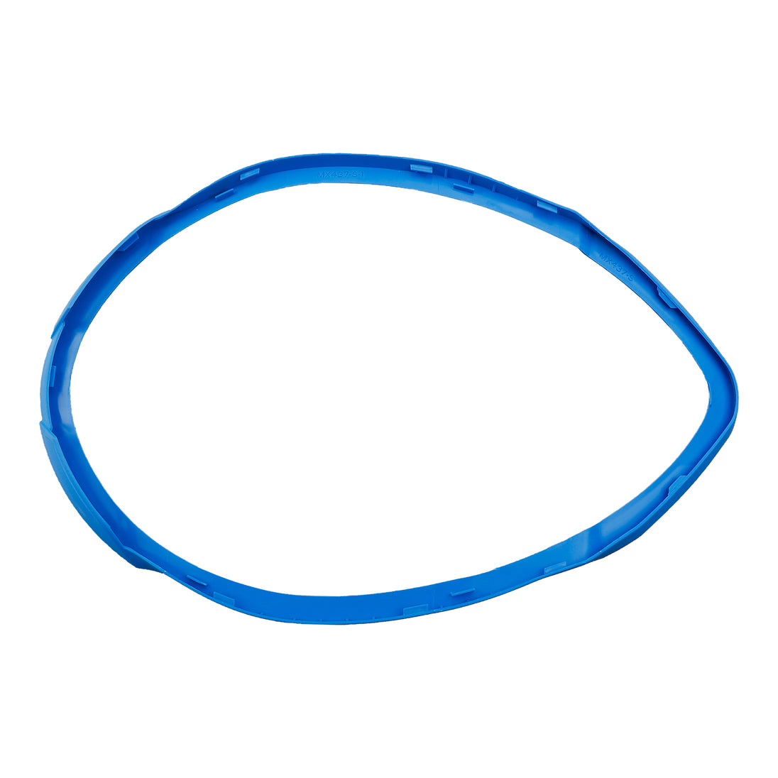 LS2 MX437 Fast Evo Bezel Down - Blue (M-L)