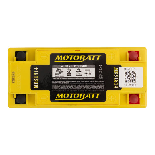 Motobatt Battery Quadflex AGM - MB51814