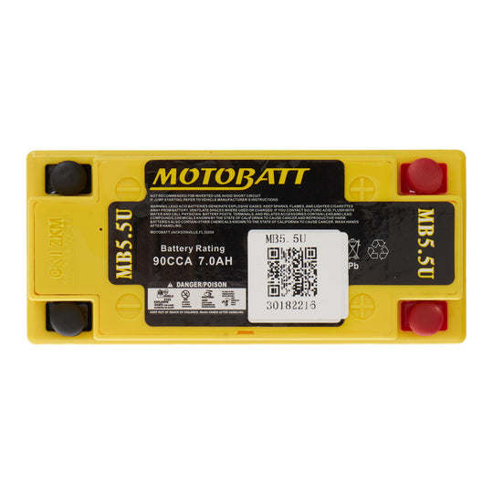Motobatt Battery Quadflex AGM - MB5.5U
