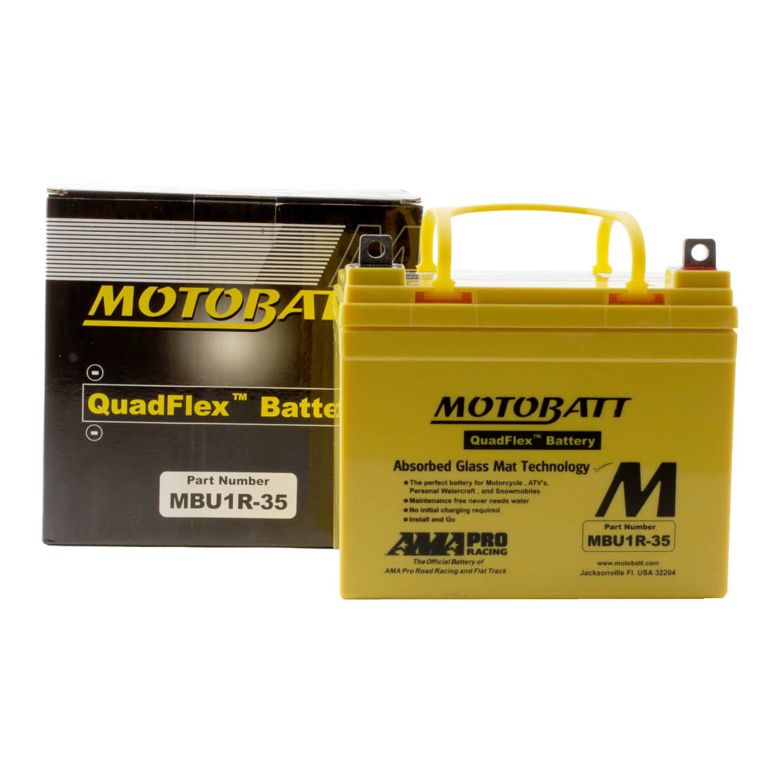 Motobatt Lug Type Terminal MBU1R-35 - Positive R/H
