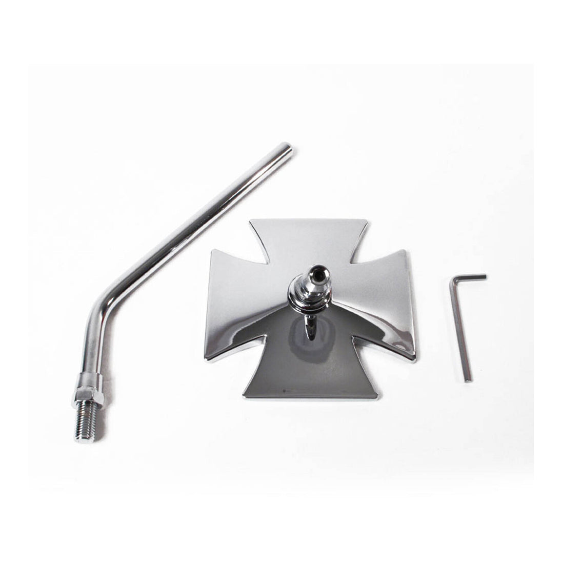 Whites Mirror - Maltese Cross 10mm Fitting