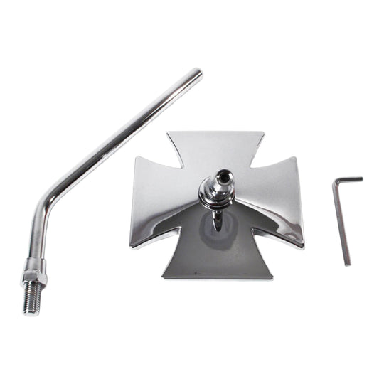 Whites Mirror - Maltese Cross 10mm Fitting