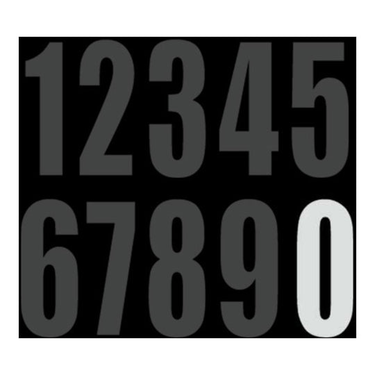 DRC Motion Standard Number MX3 White 0