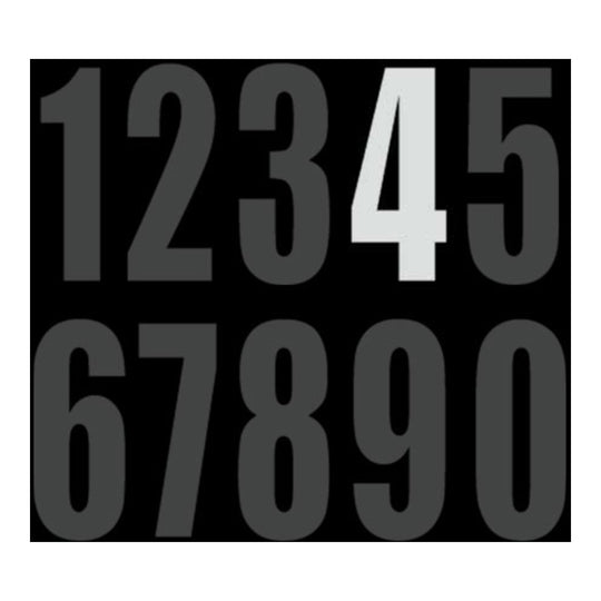 DRC Motion Standard Number MX3 White 4