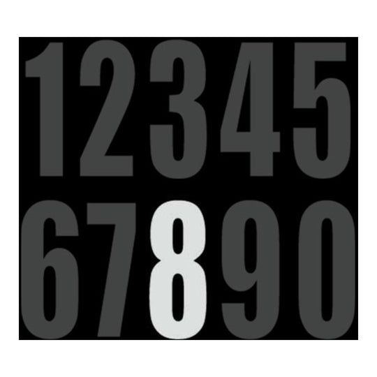 DRC Motion Standard Number ED3 White 8