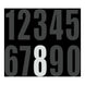 DRC Motion Standard Number ED3 White 8