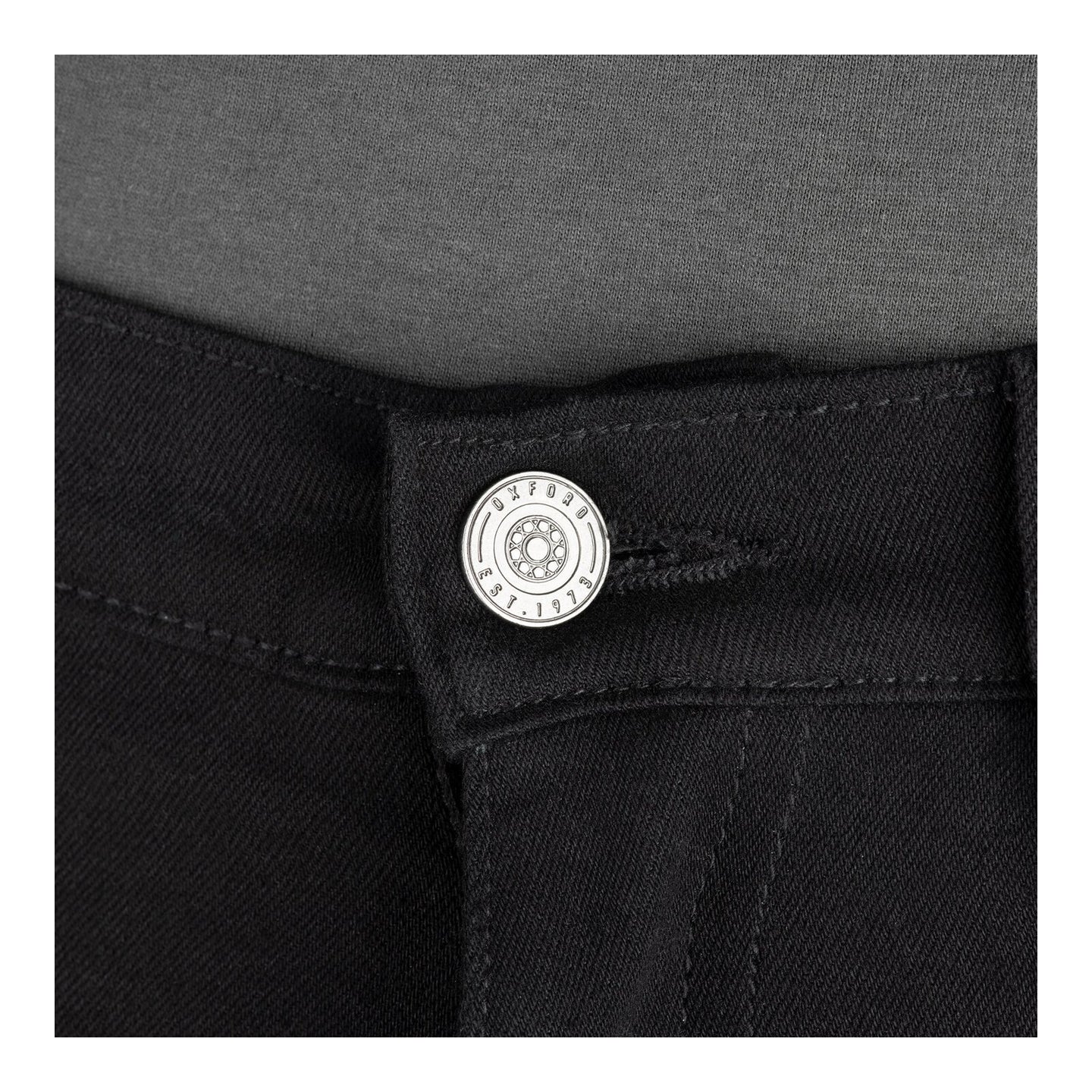 Oxford AA Super Stretch Men's Jean - Black (Short)