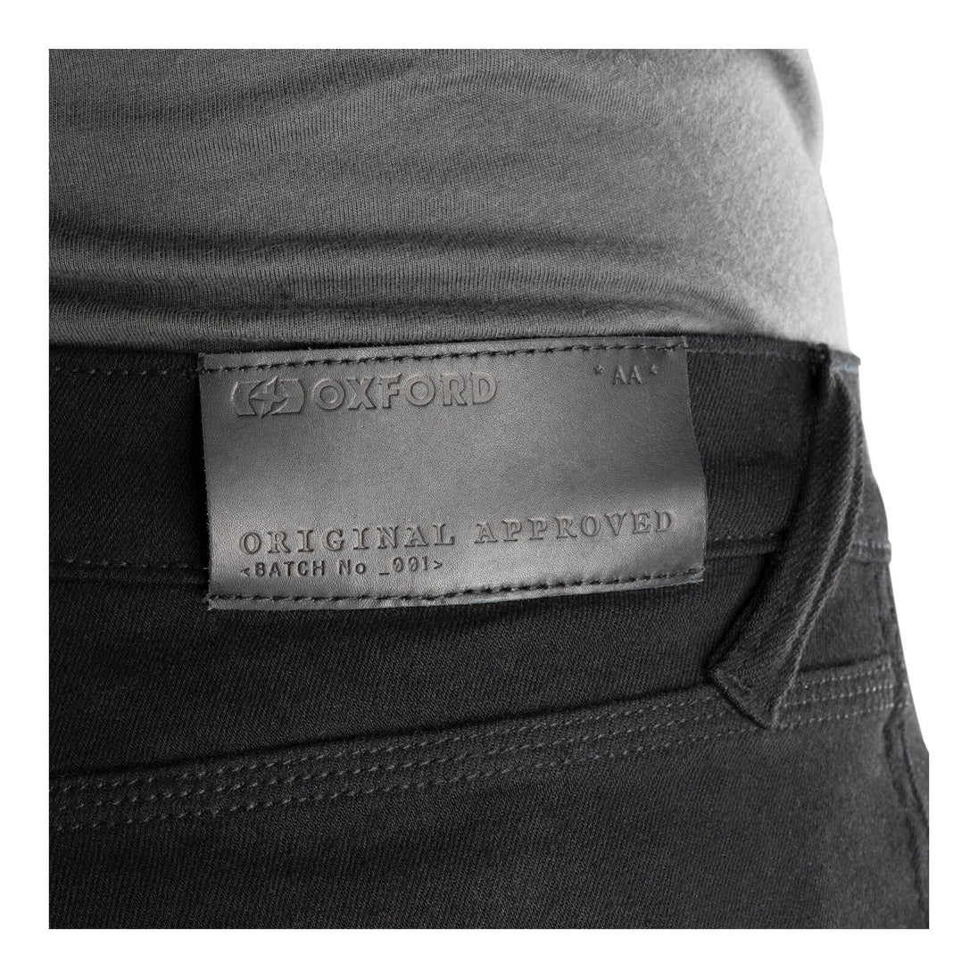 Oxford AA Super Stretch Men's Jean - Black (Short)