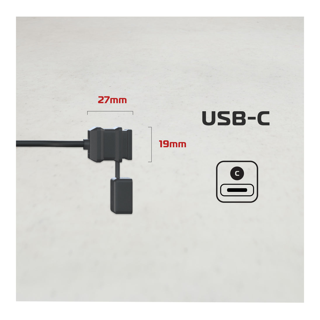 Oxford USB Type C 3.0amp Charging Kit